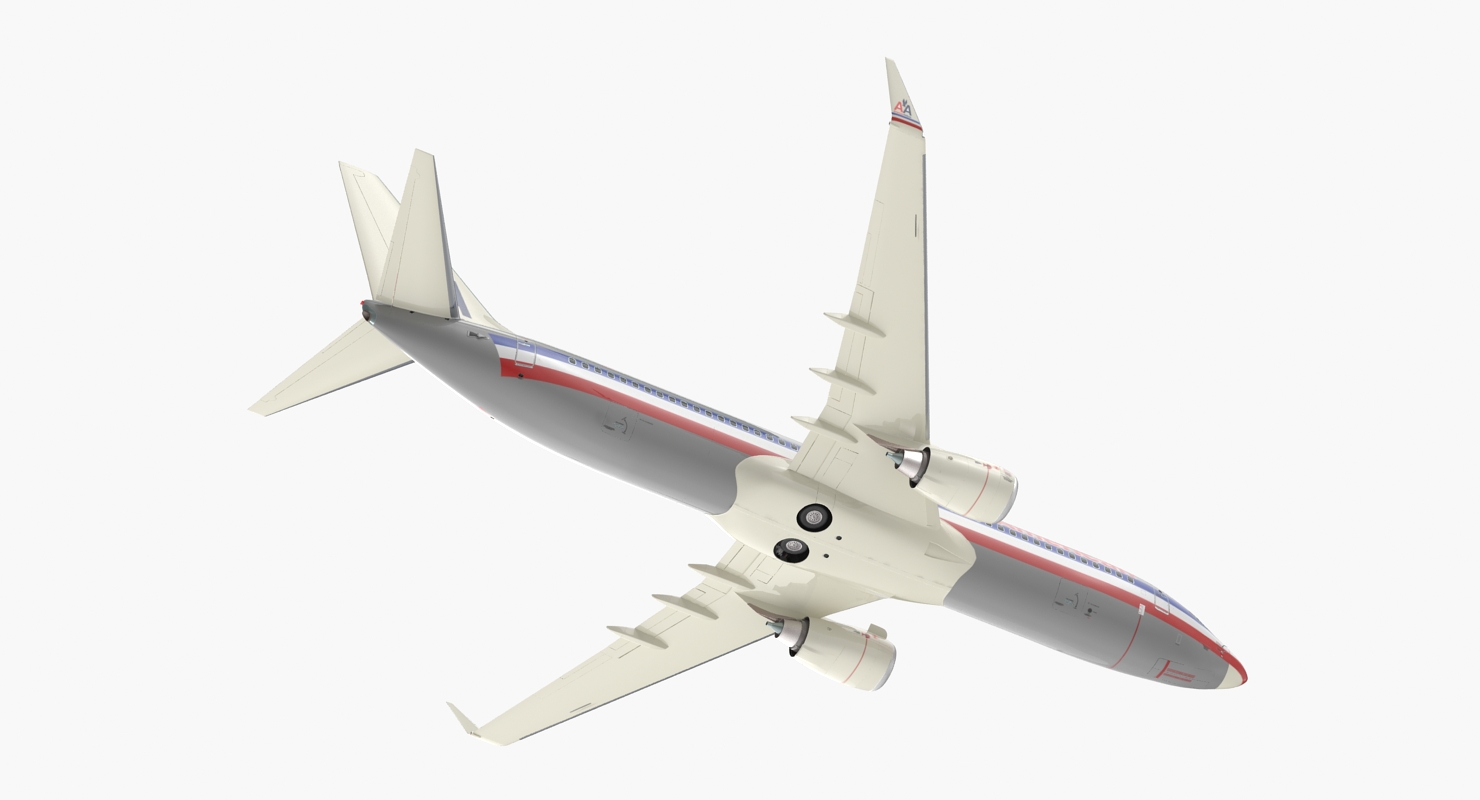 Boeing 737 800 American Airlines 3D