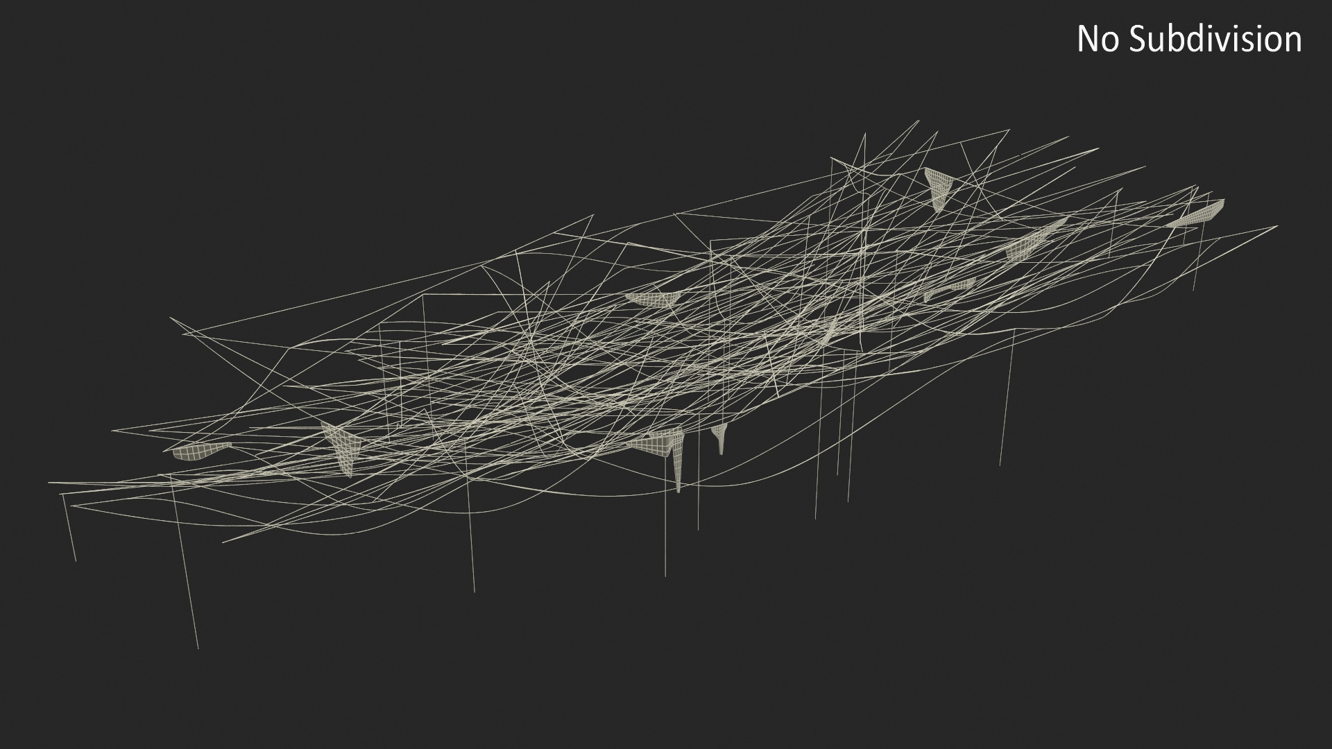 3D model Spider Web