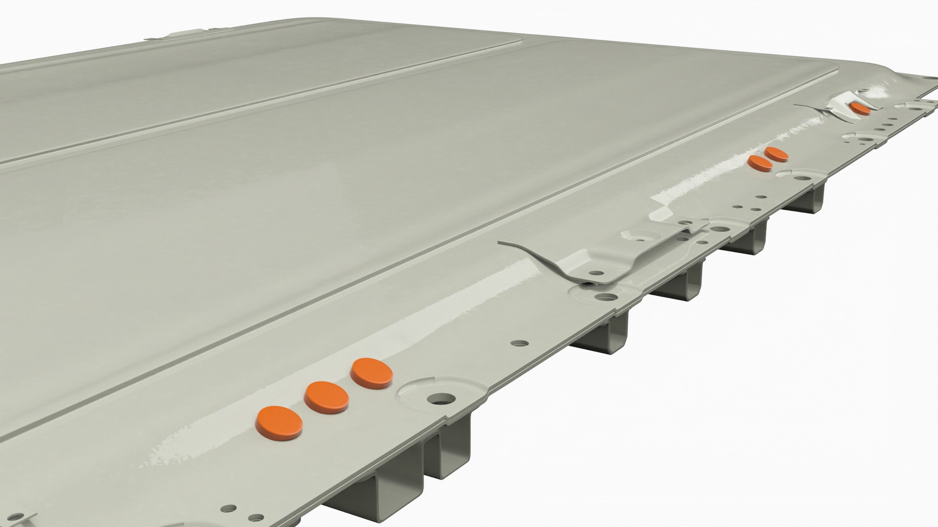 3D model Tesla Cybertruck Battery Pack in Section