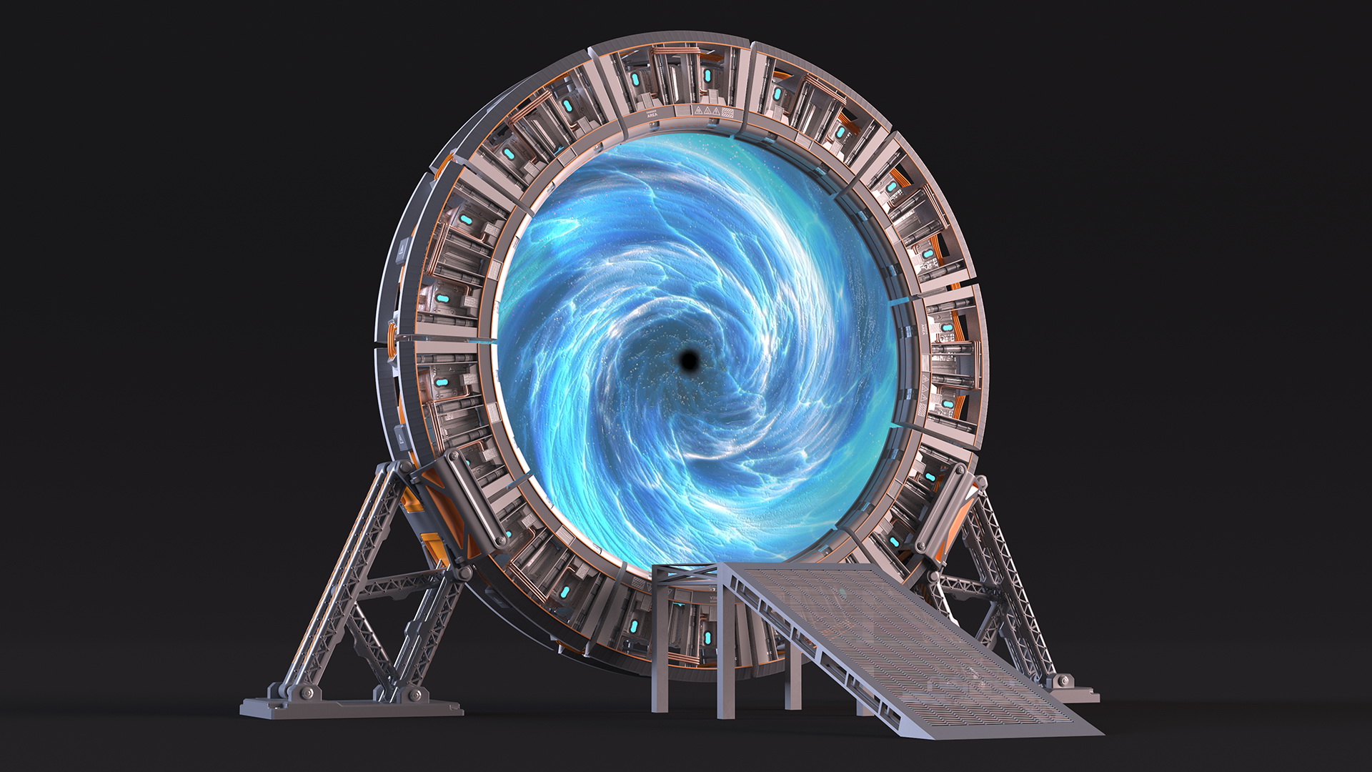 3D Time Gate with Portal