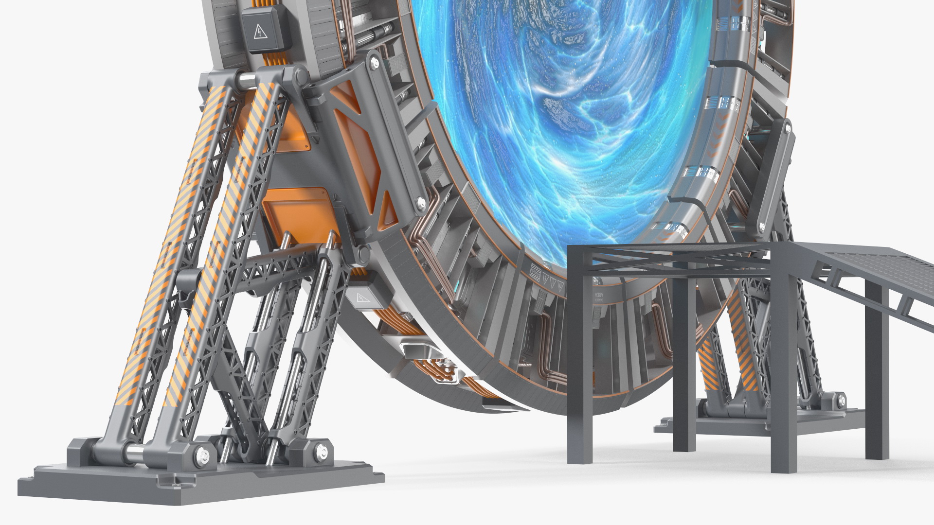 3D Time Gate with Portal