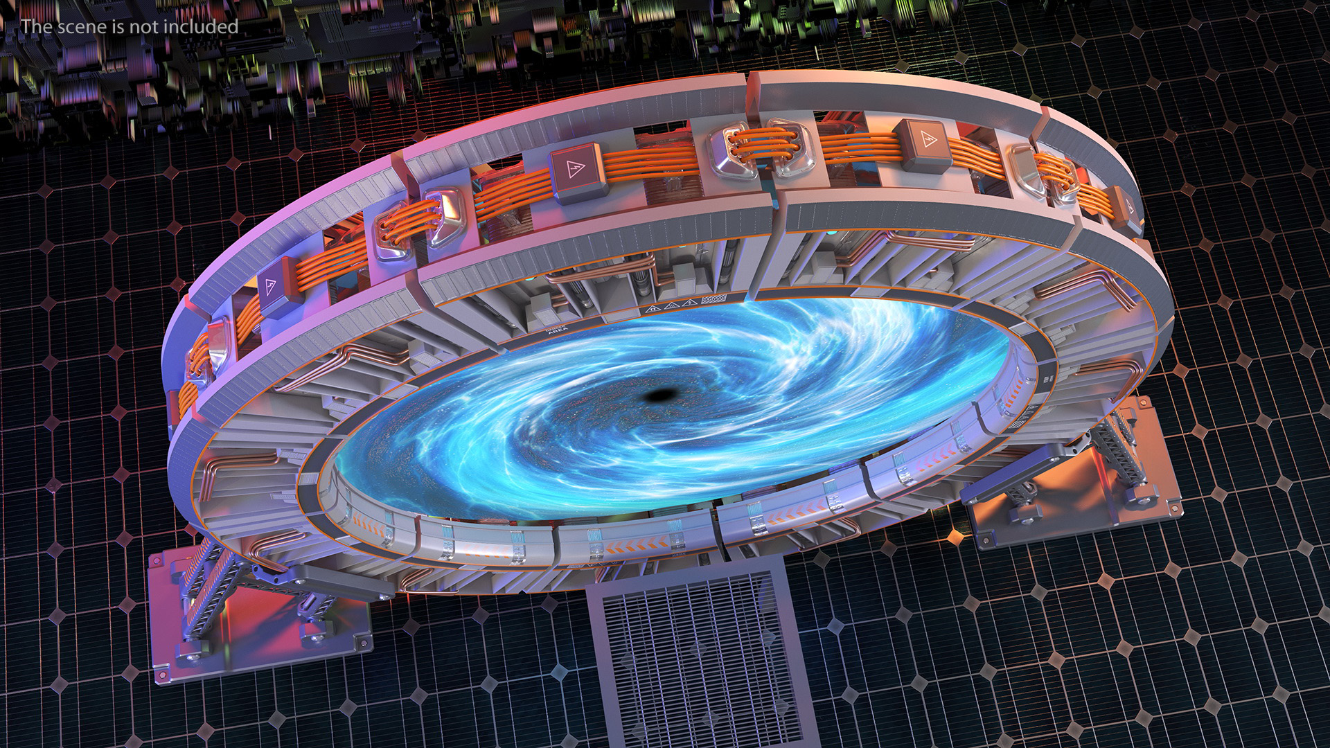 3D Time Gate with Portal