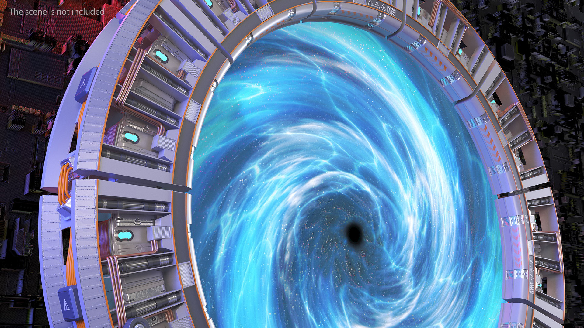 3D Time Gate with Portal