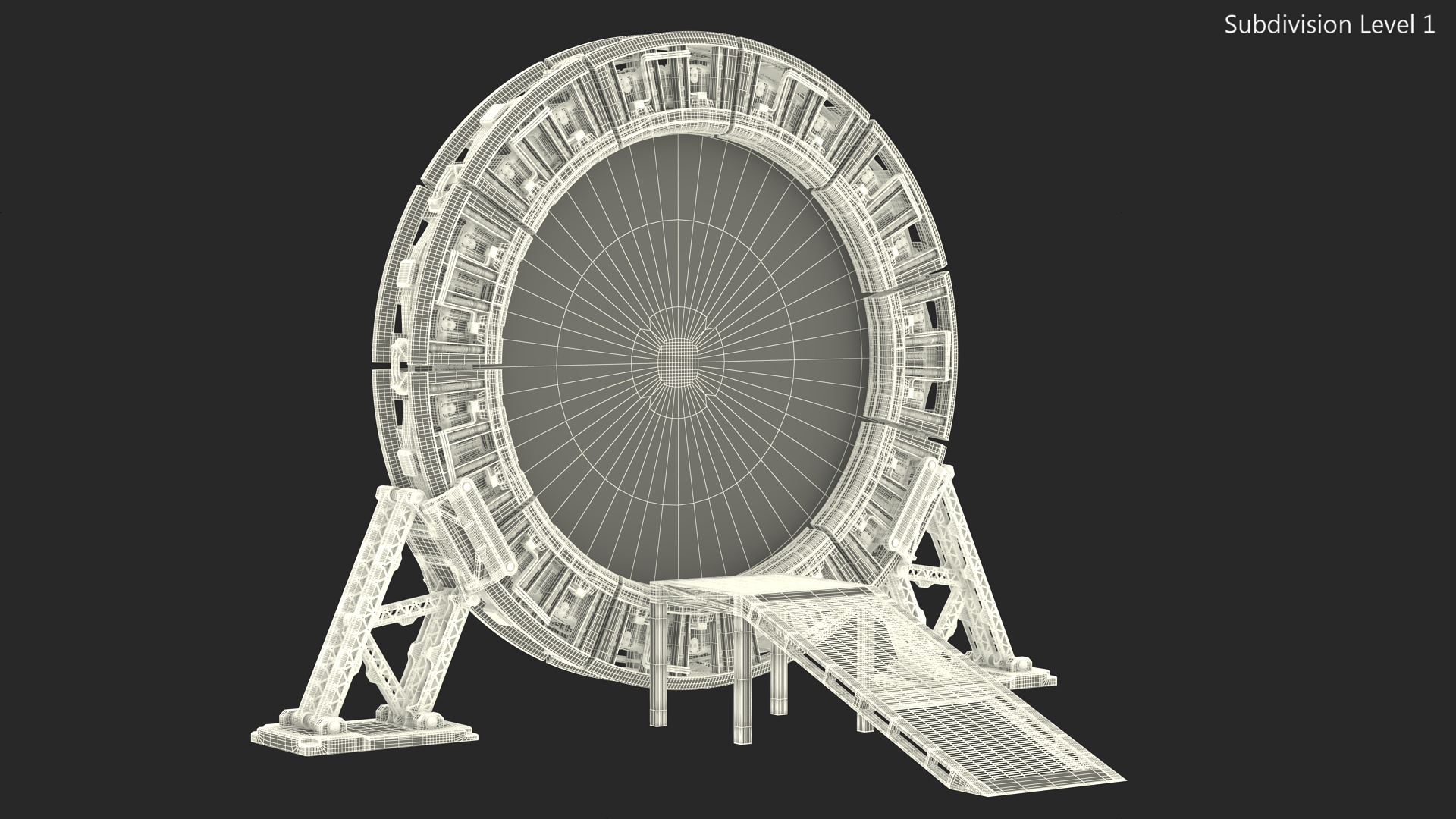 3D Time Gate with Portal