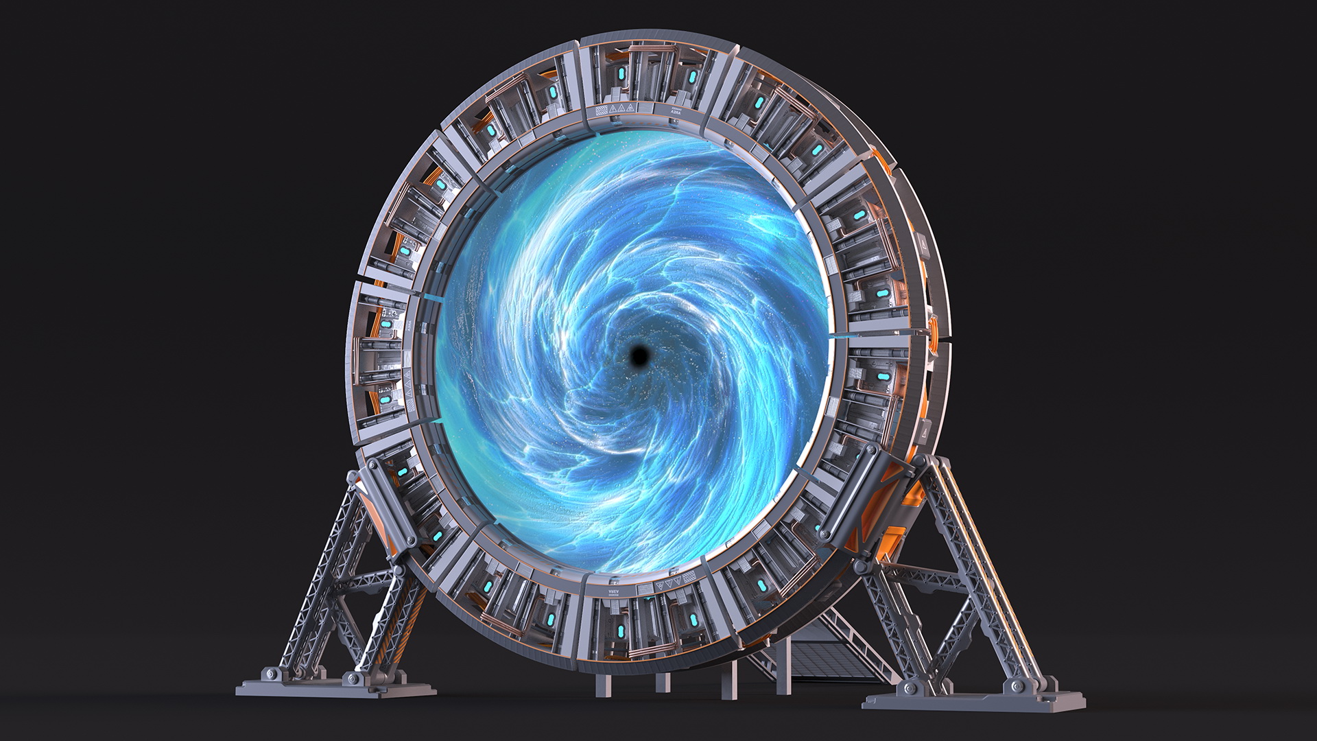3D Time Gate with Portal