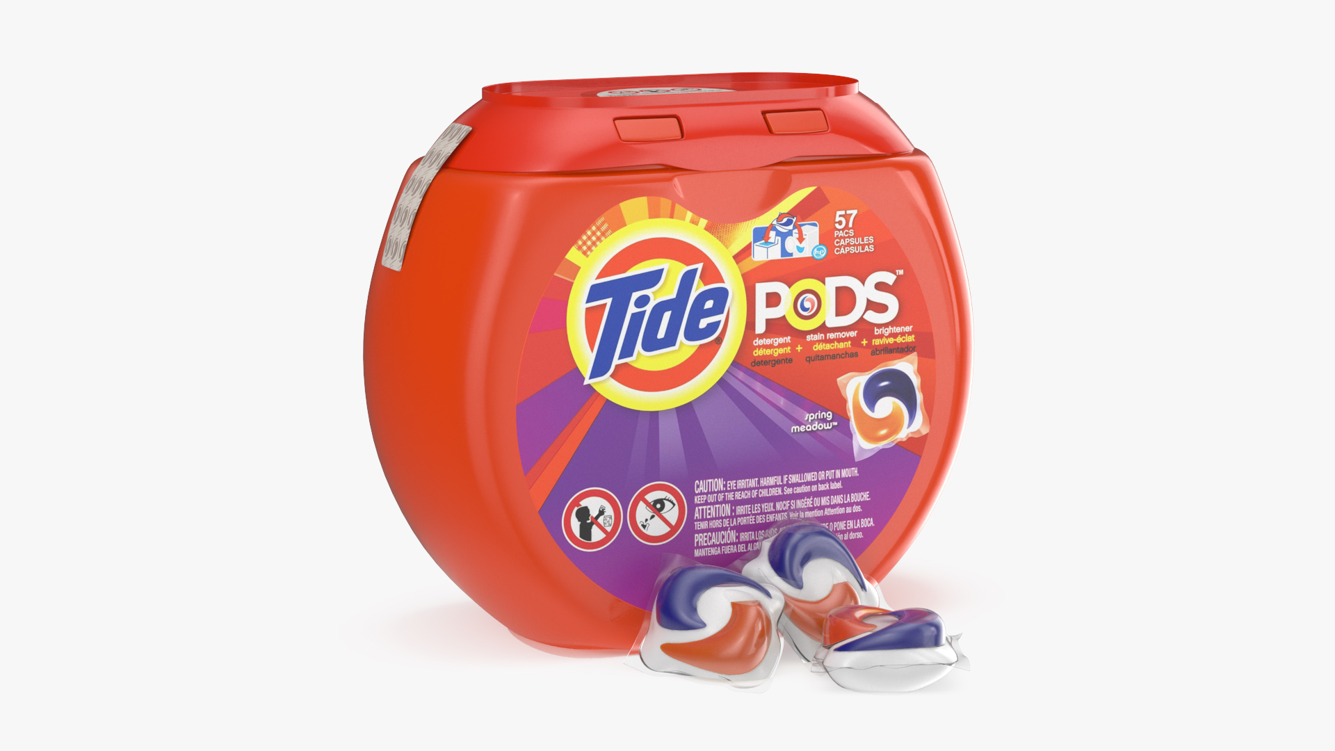 Tide Detergent Soap Pods 3D model