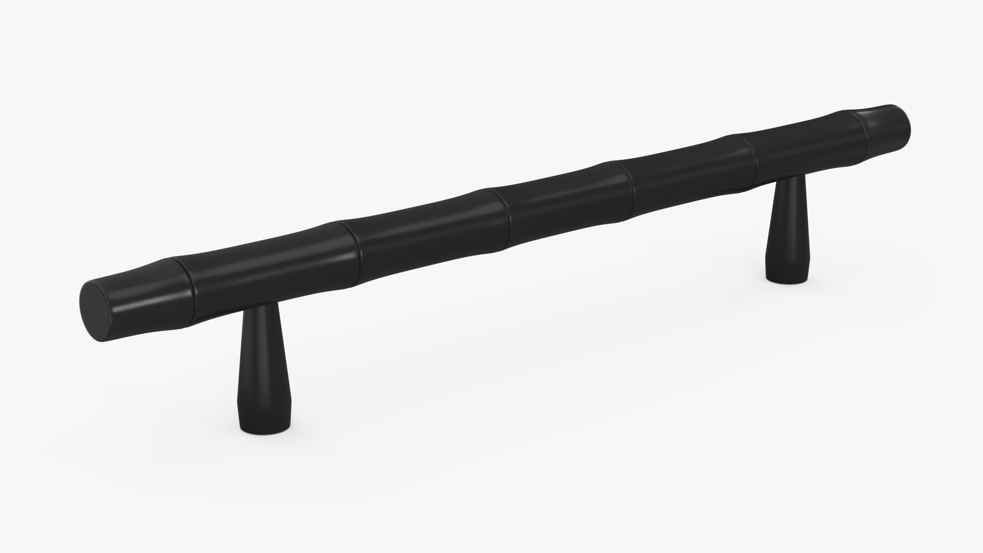 3D Kitchen Cabinet Handle T-Bar Designed Black model