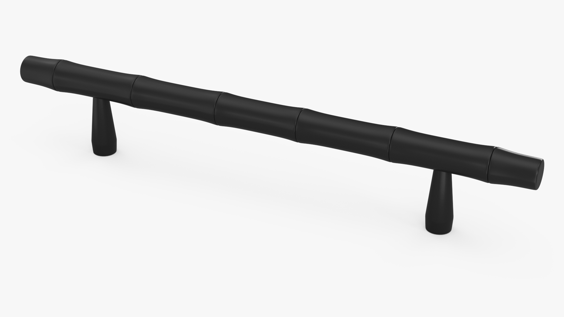 3D Kitchen Cabinet Handle T-Bar Designed Black model