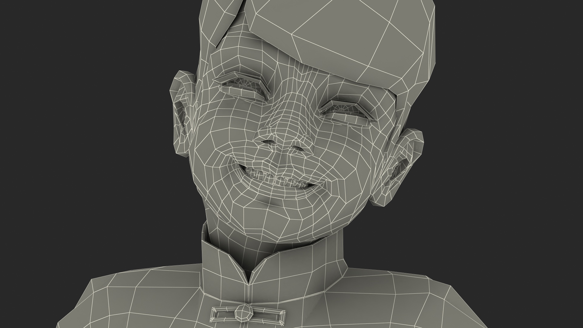3D model Chinese Boy Traditional Tang Jacket