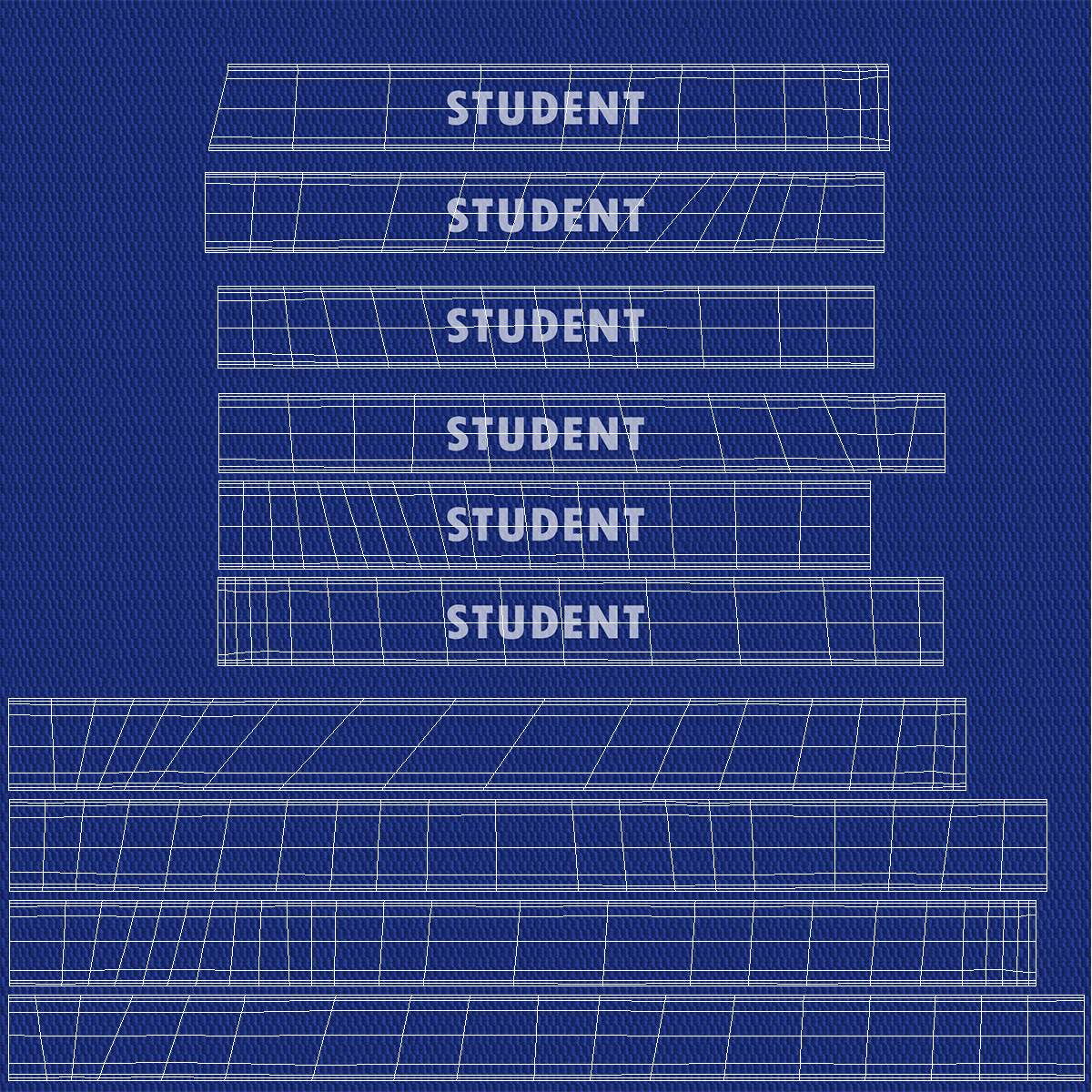 3D model Student Lanyard