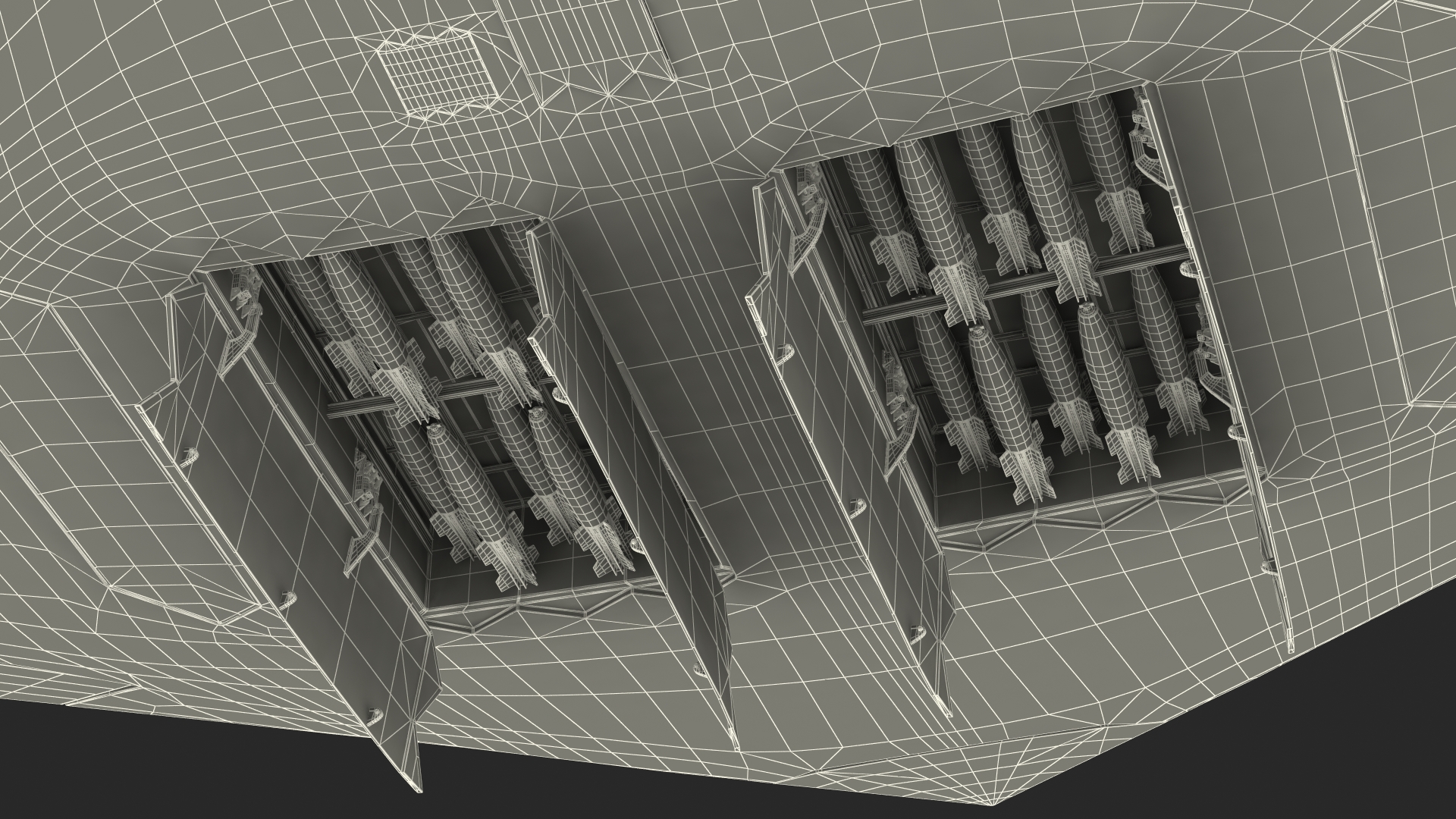 B-21 Raider Long-Range Aircraft Rigged for Maya 3D