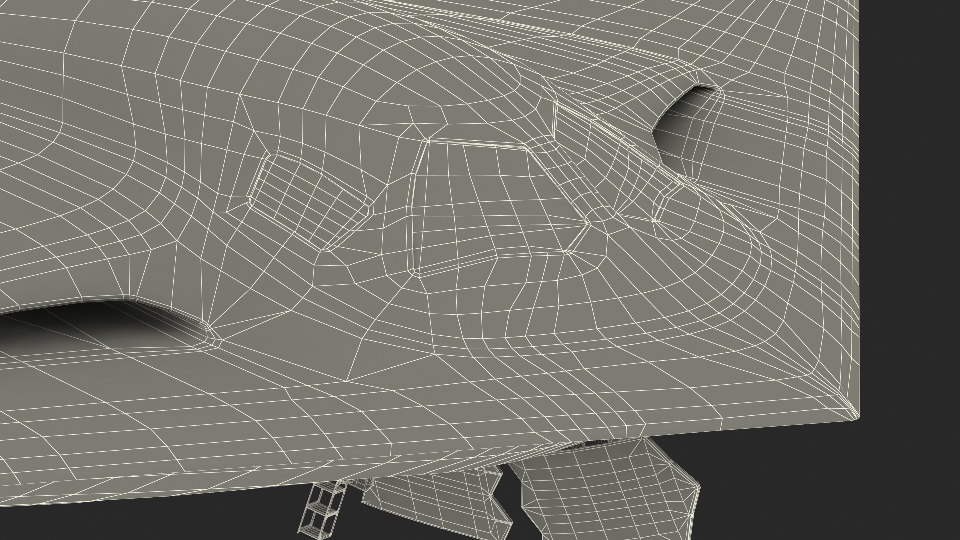B-21 Raider Long-Range Aircraft Rigged for Maya 3D