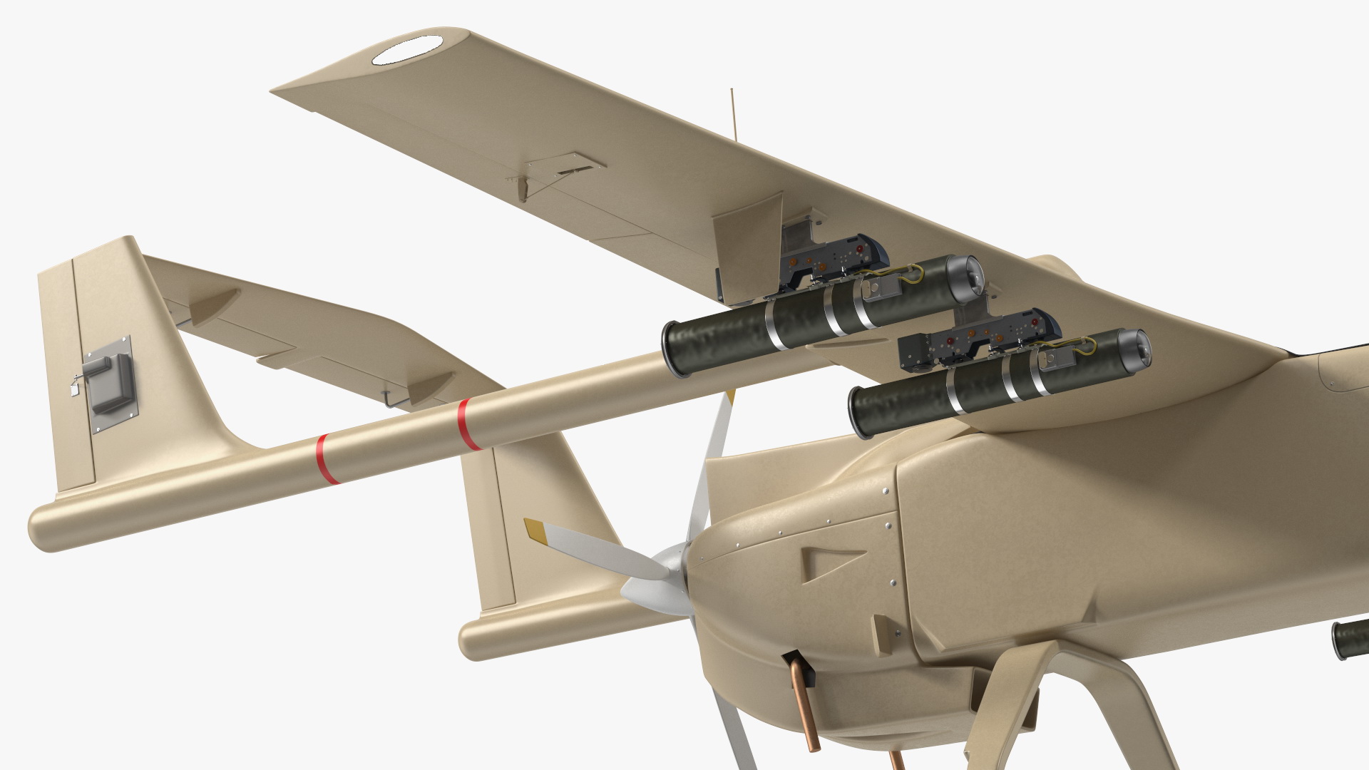 3D Brown UAV without Markings