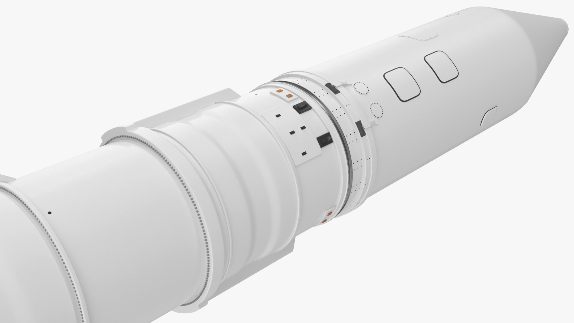 3D Rocket Launch Vehicle