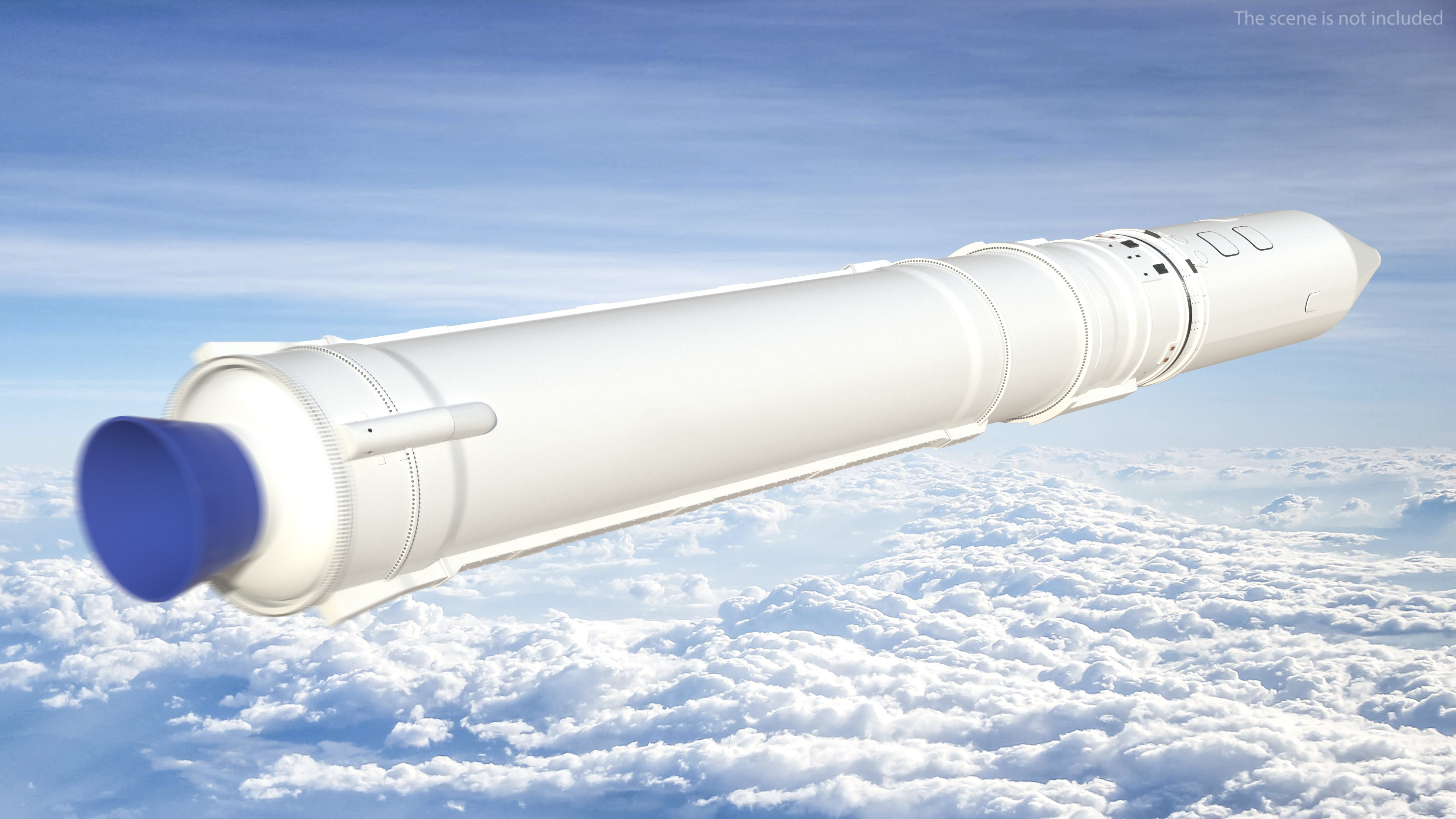3D Rocket Launch Vehicle