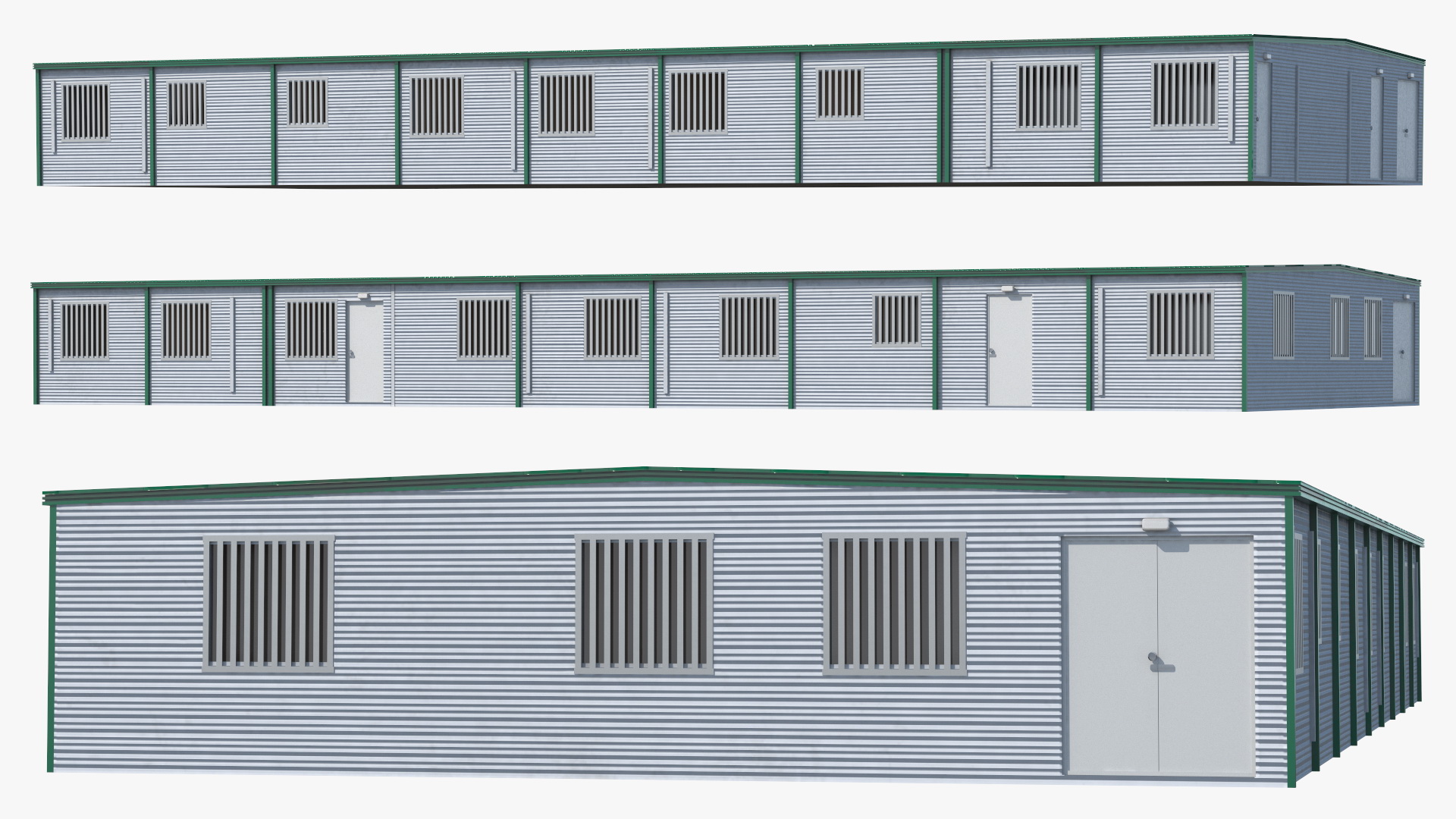 3D model Modern Modular Office Building