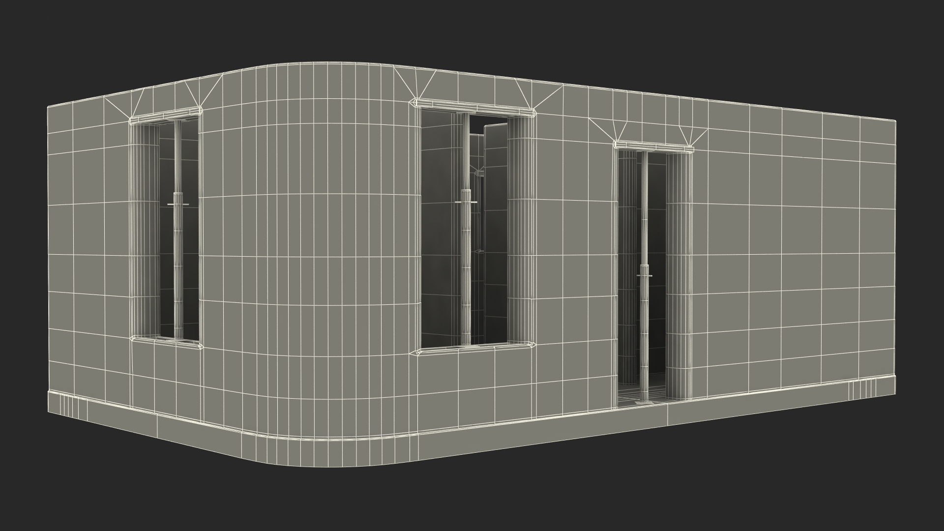 3D 3D Printed House Module model