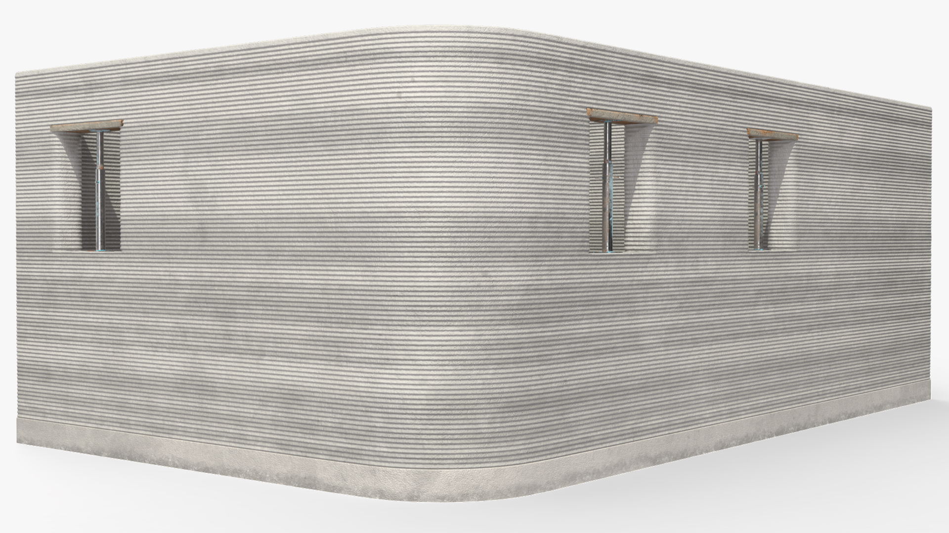 3D 3D Printed House Module model