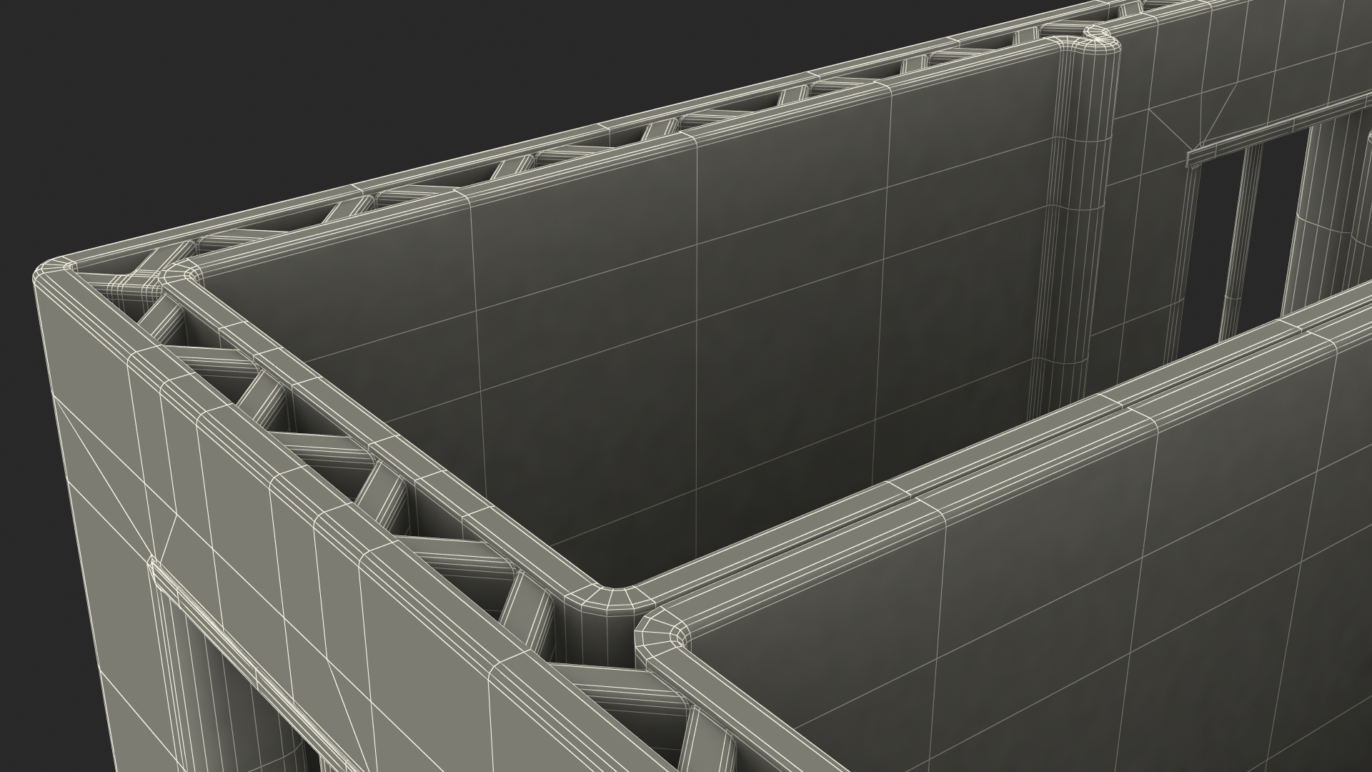 3D 3D Printed House Module model