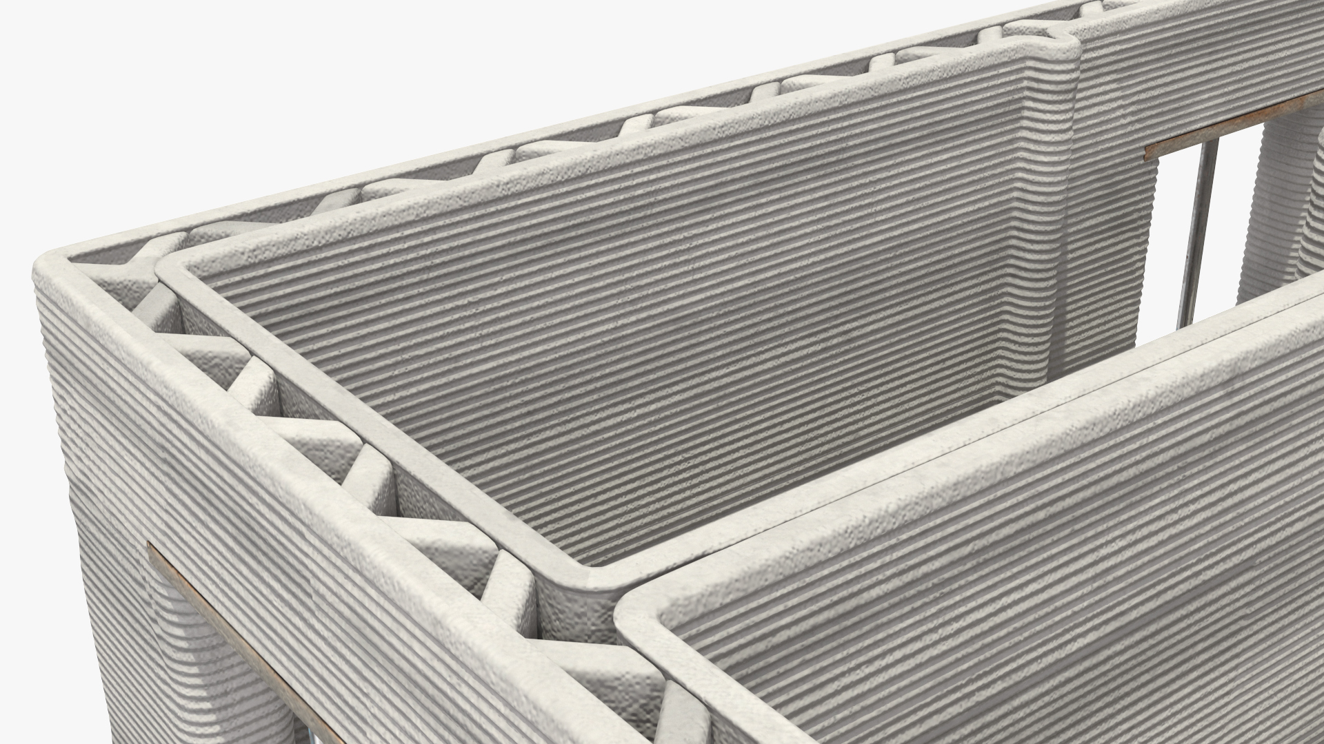 3D 3D Printed House Module model