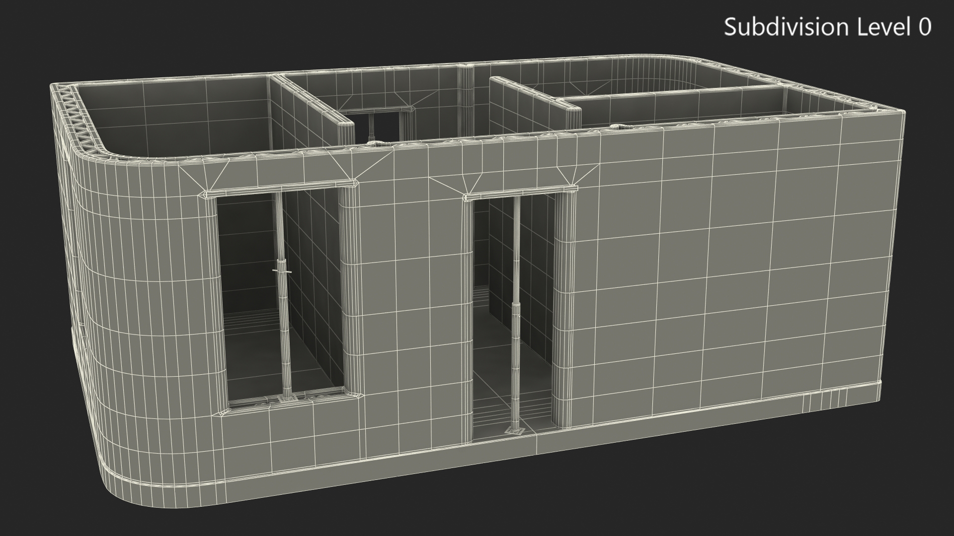 3D 3D Printed House Module model