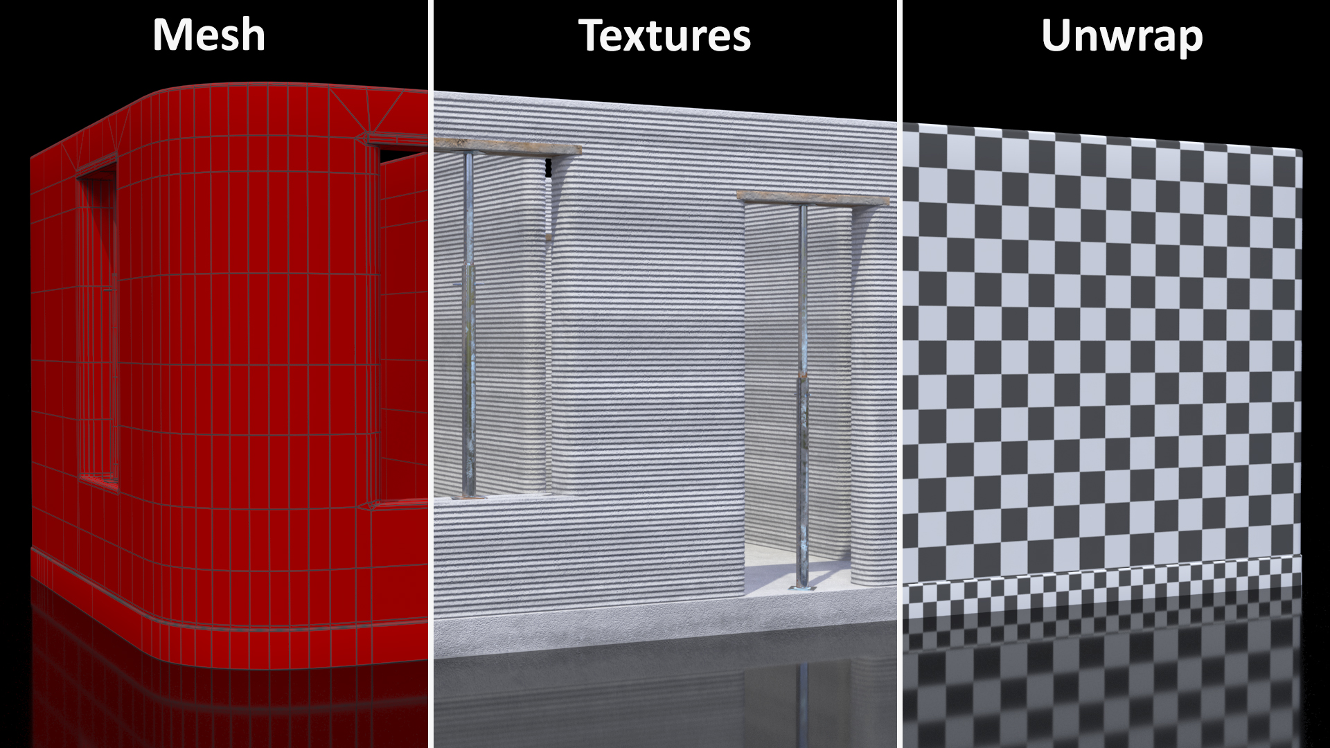 3D 3D Printed House Module model