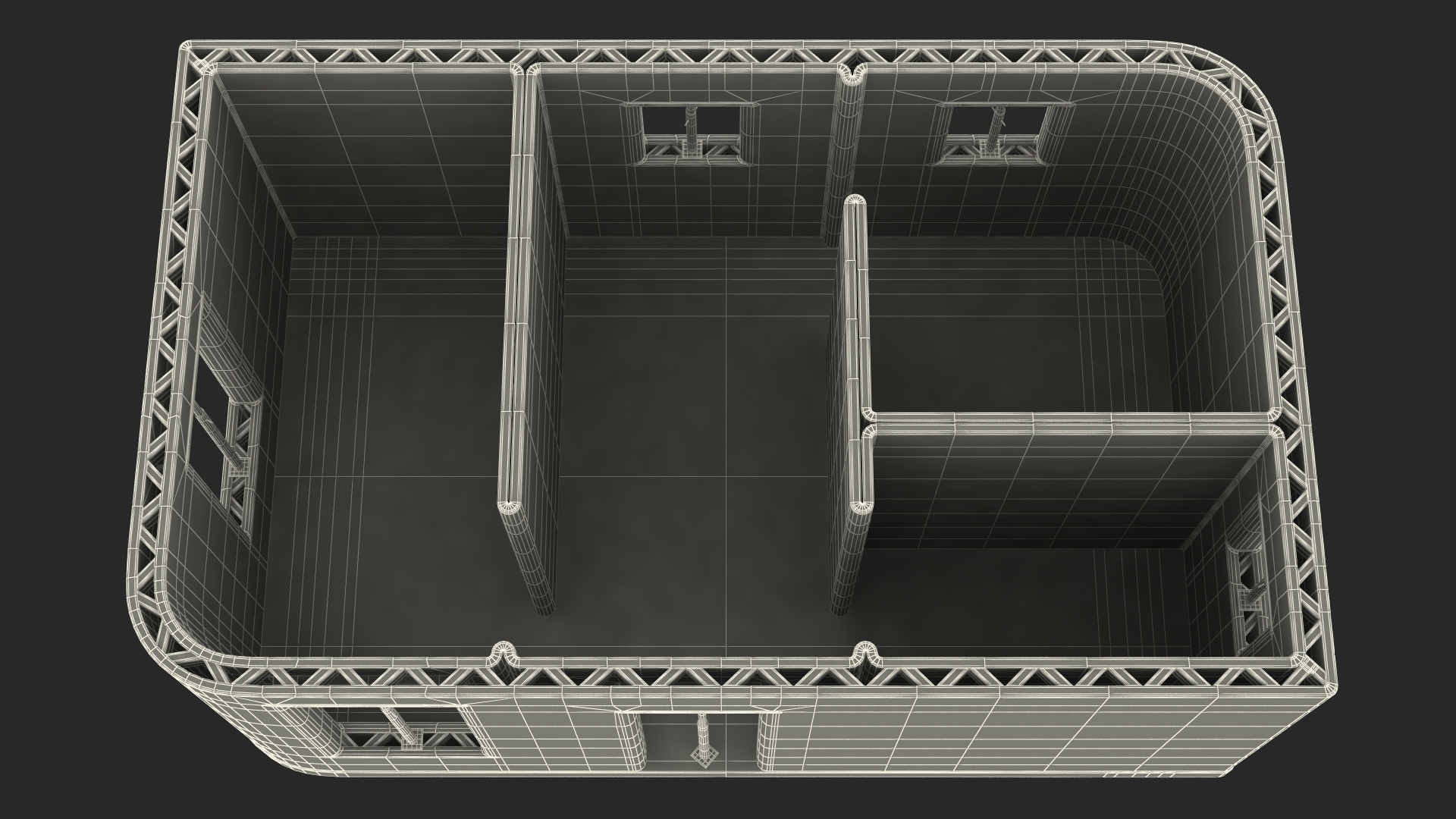 3D 3D Printed House Module model