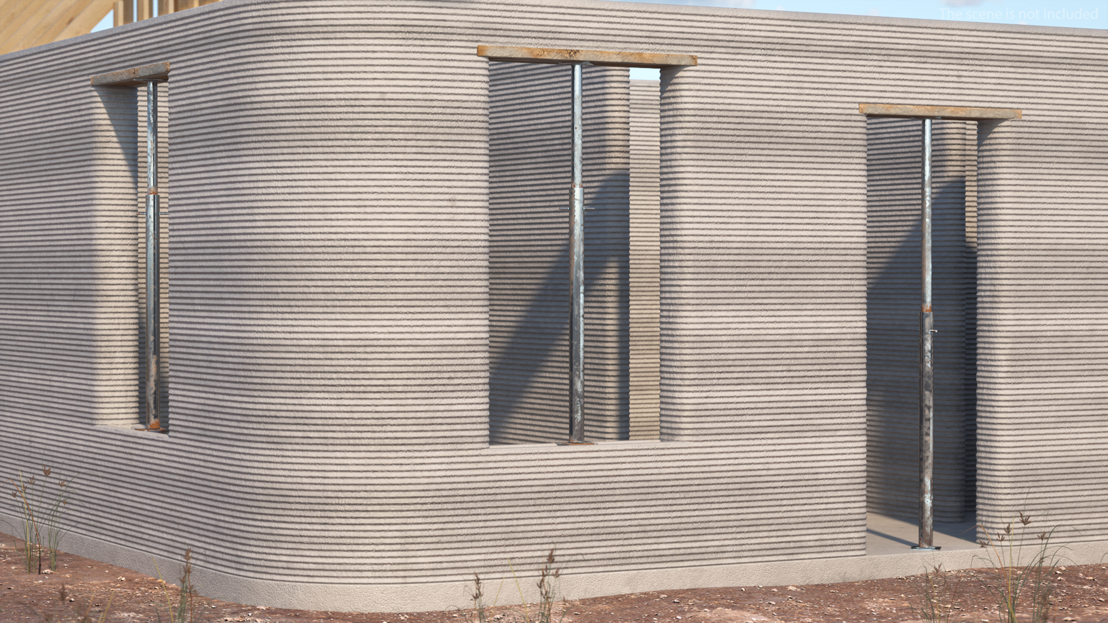 3D 3D Printed House Module model
