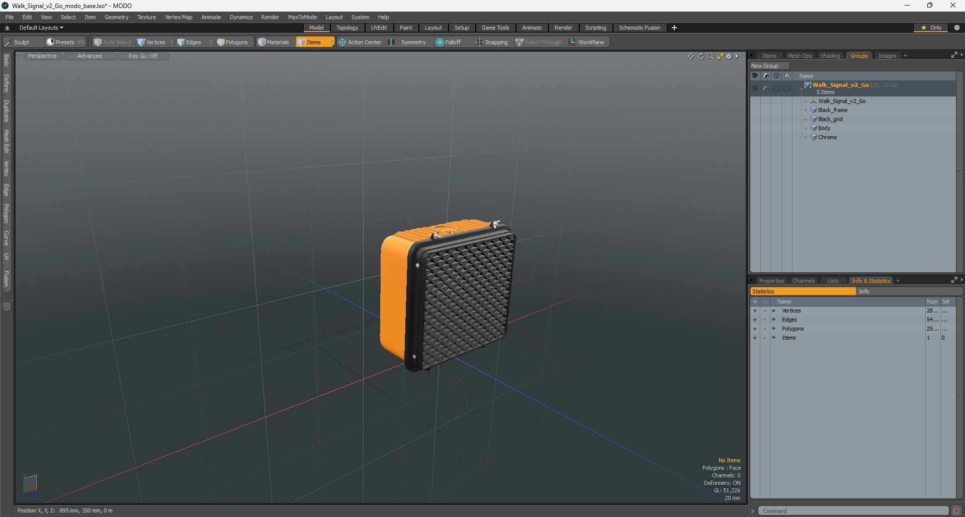 Walk Signal v2 Go 3D