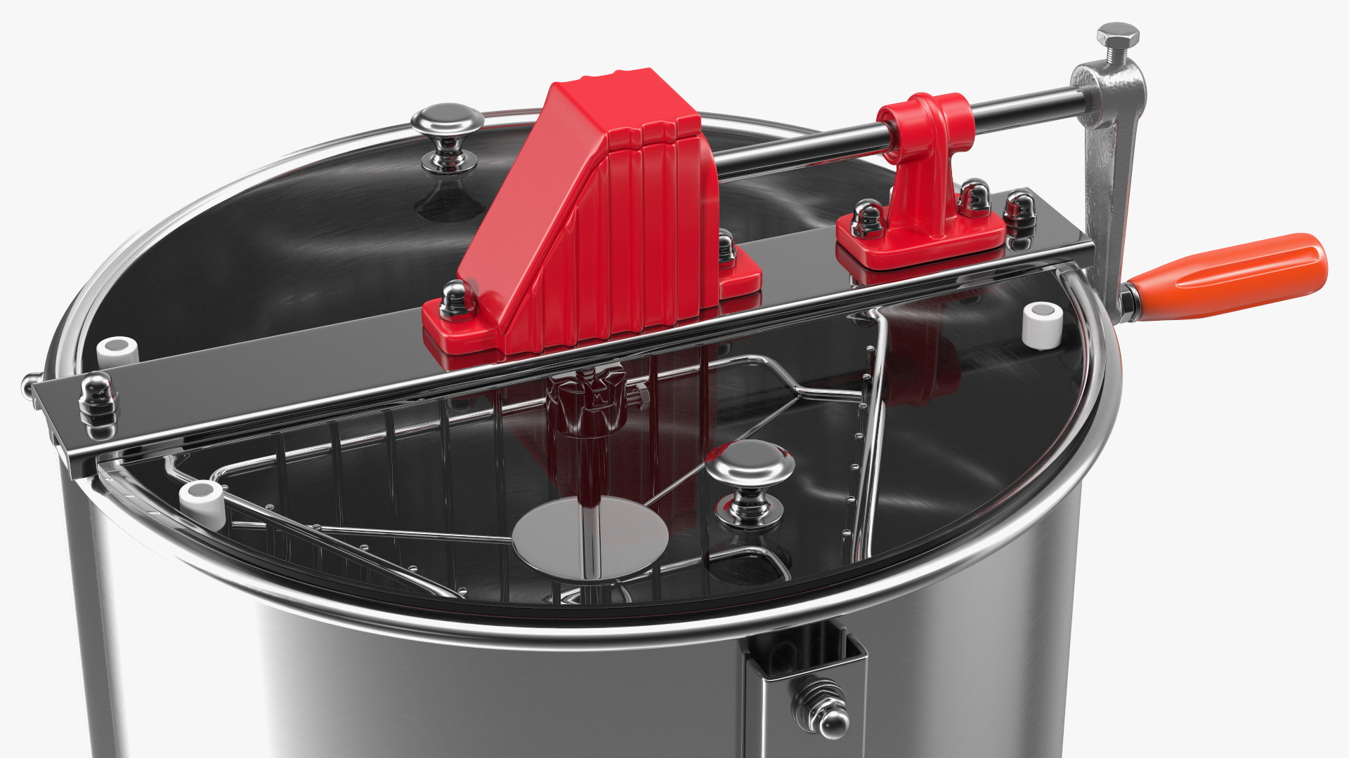 Hardin Professional 3 Frame Manual Honey Extractor Rigged 3D