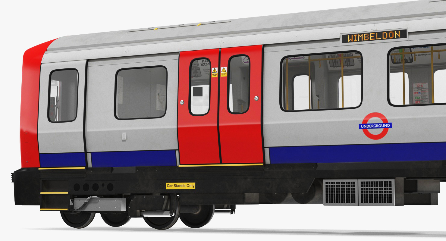 London Subway Train S8 3D