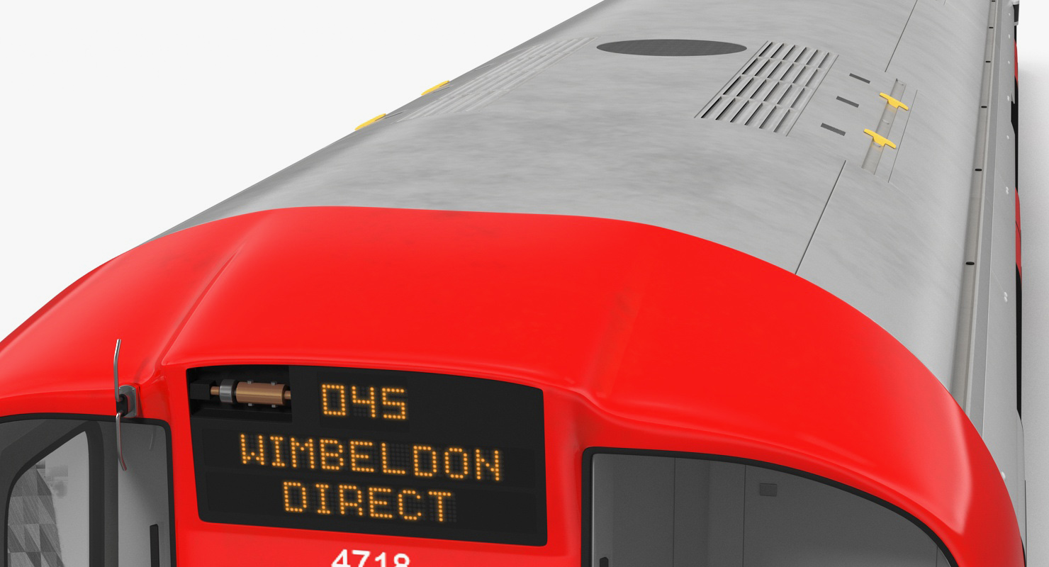 London Subway Train S8 3D
