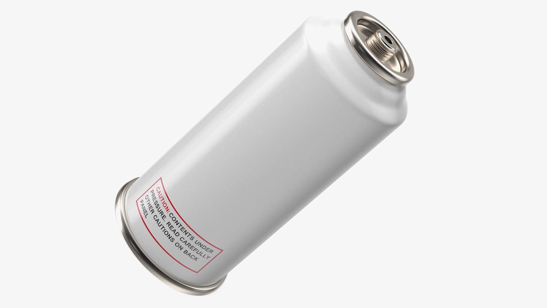 3D Aerosol Spray Metal Bottle