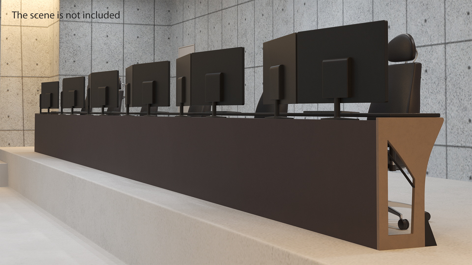 3D model Conference Desk