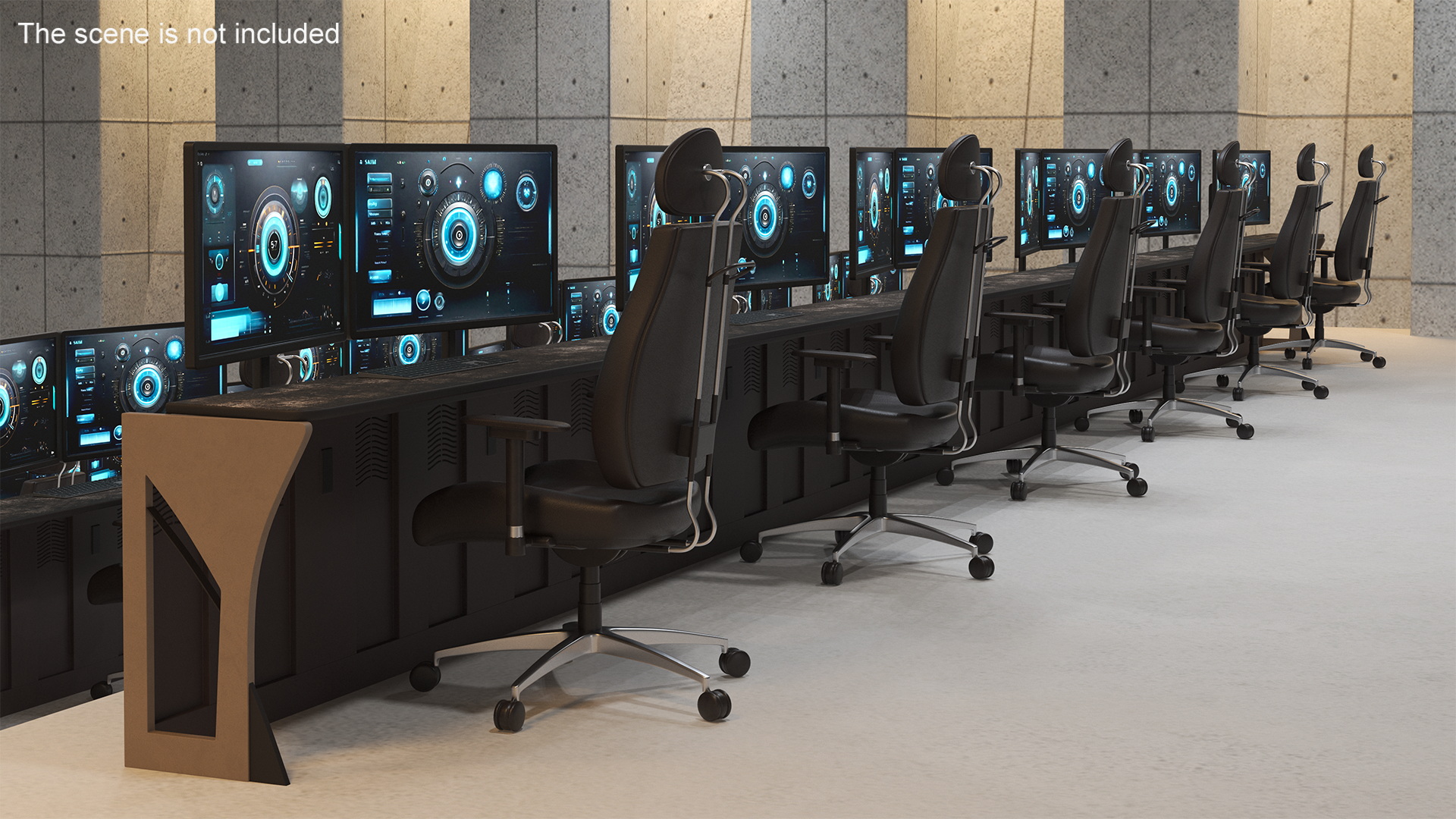 3D model Conference Desk