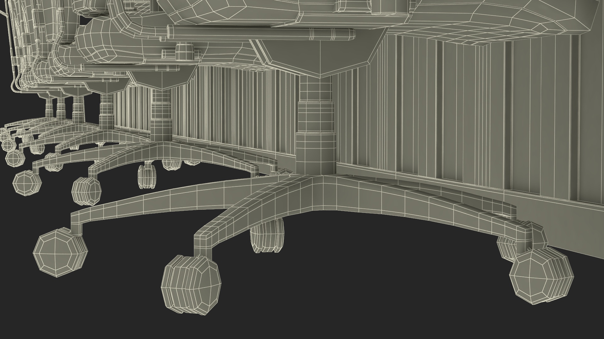 3D model Conference Desk