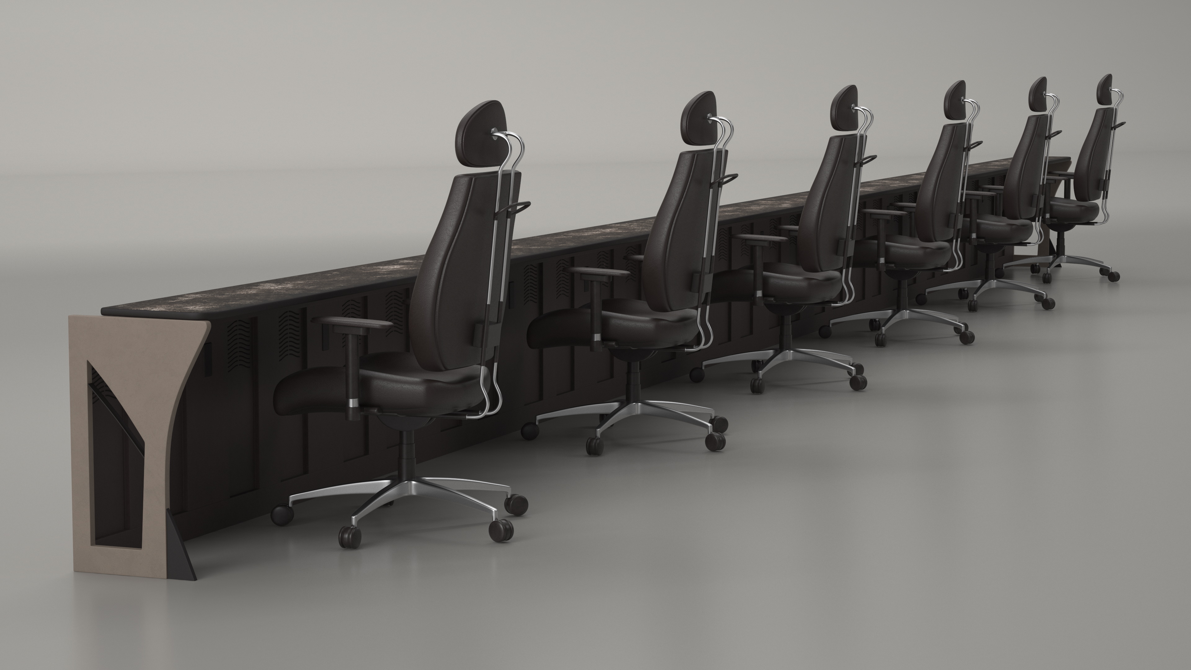 3D model Conference Desk
