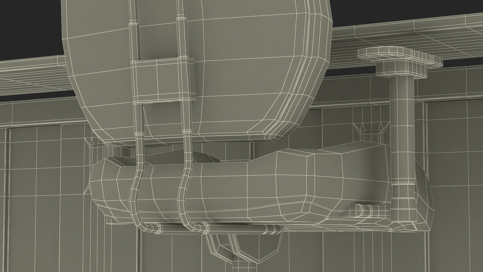 3D model Conference Desk