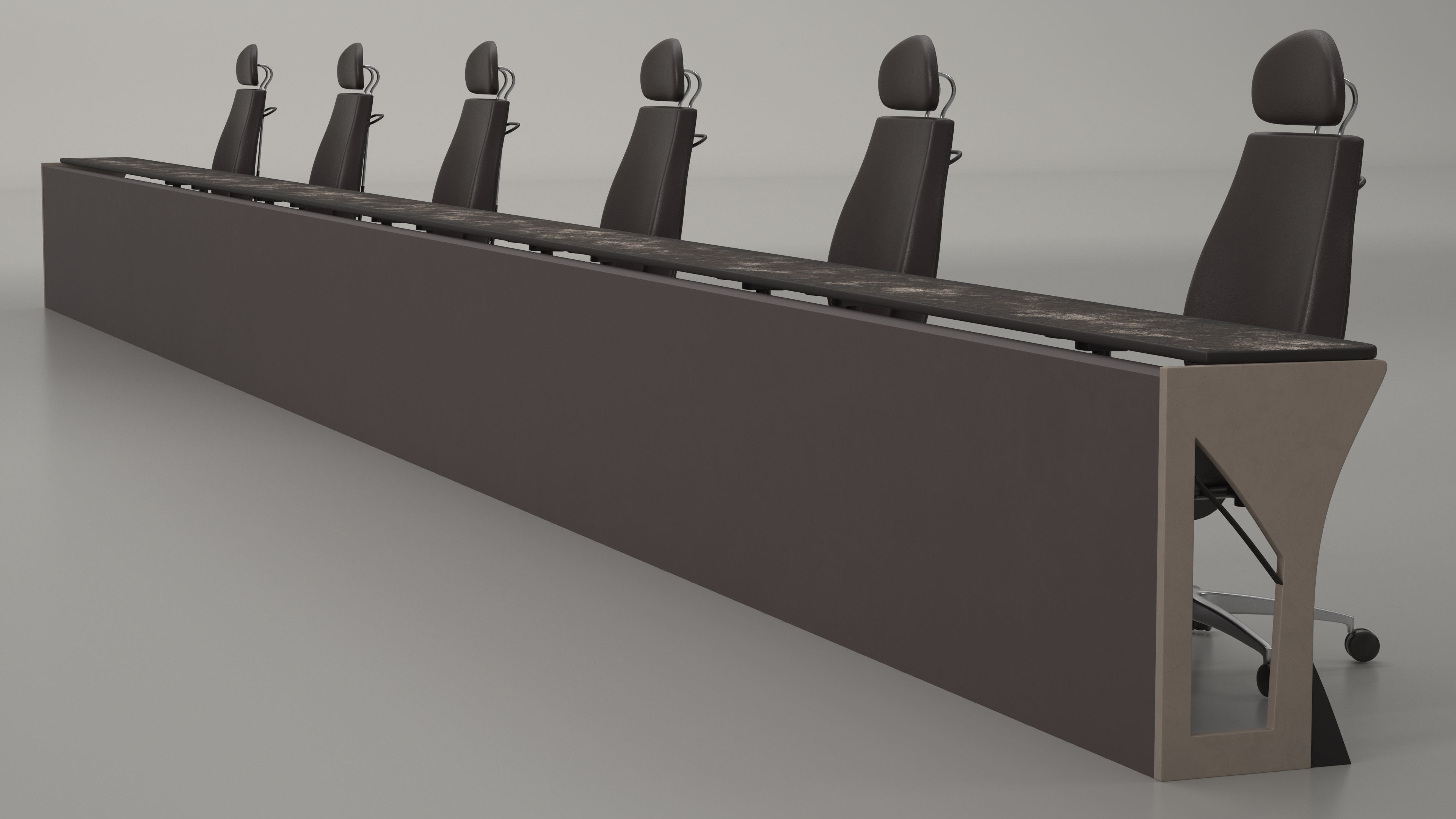 3D model Conference Desk