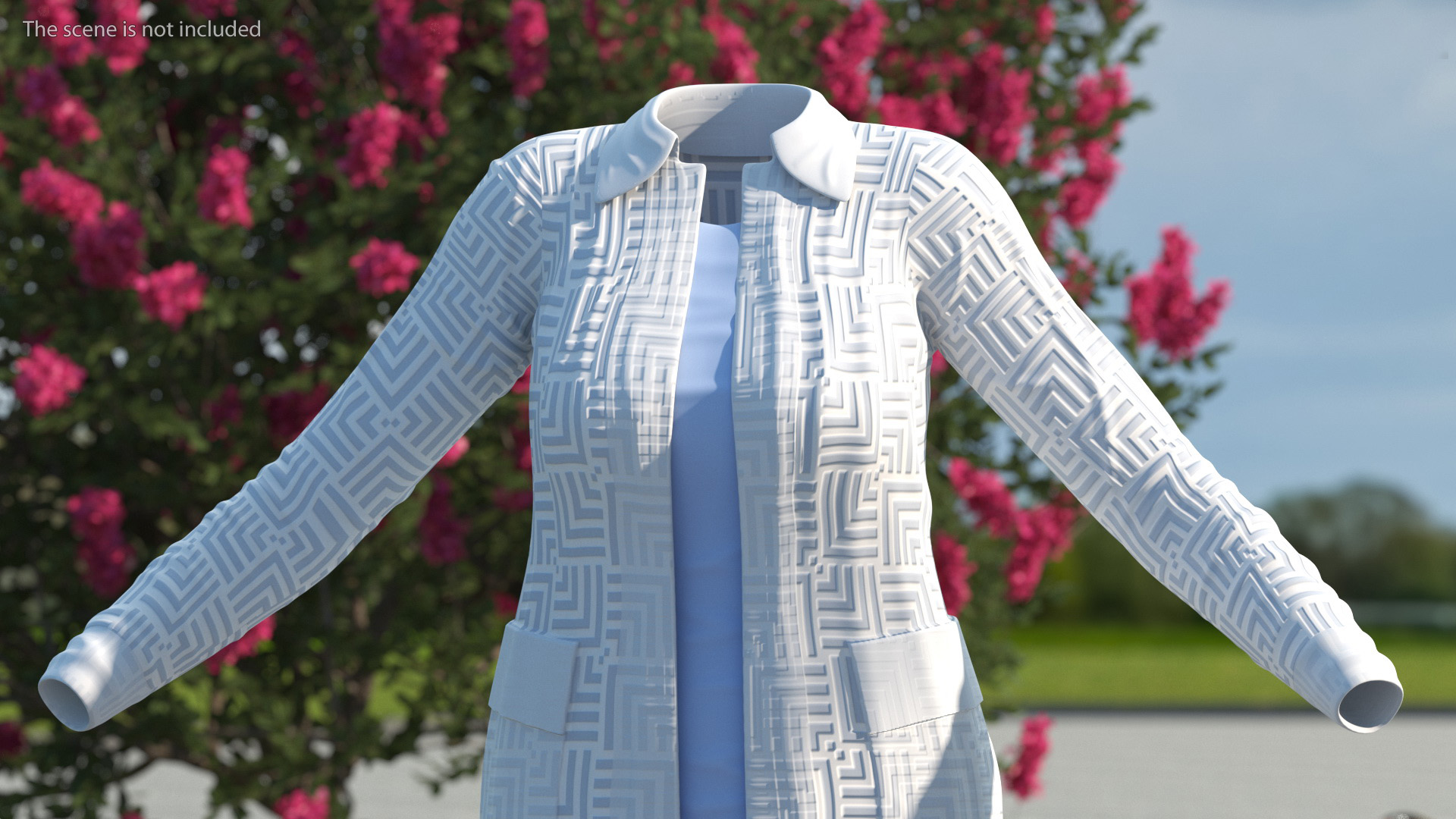 3D Casual Clothes Set for Women model