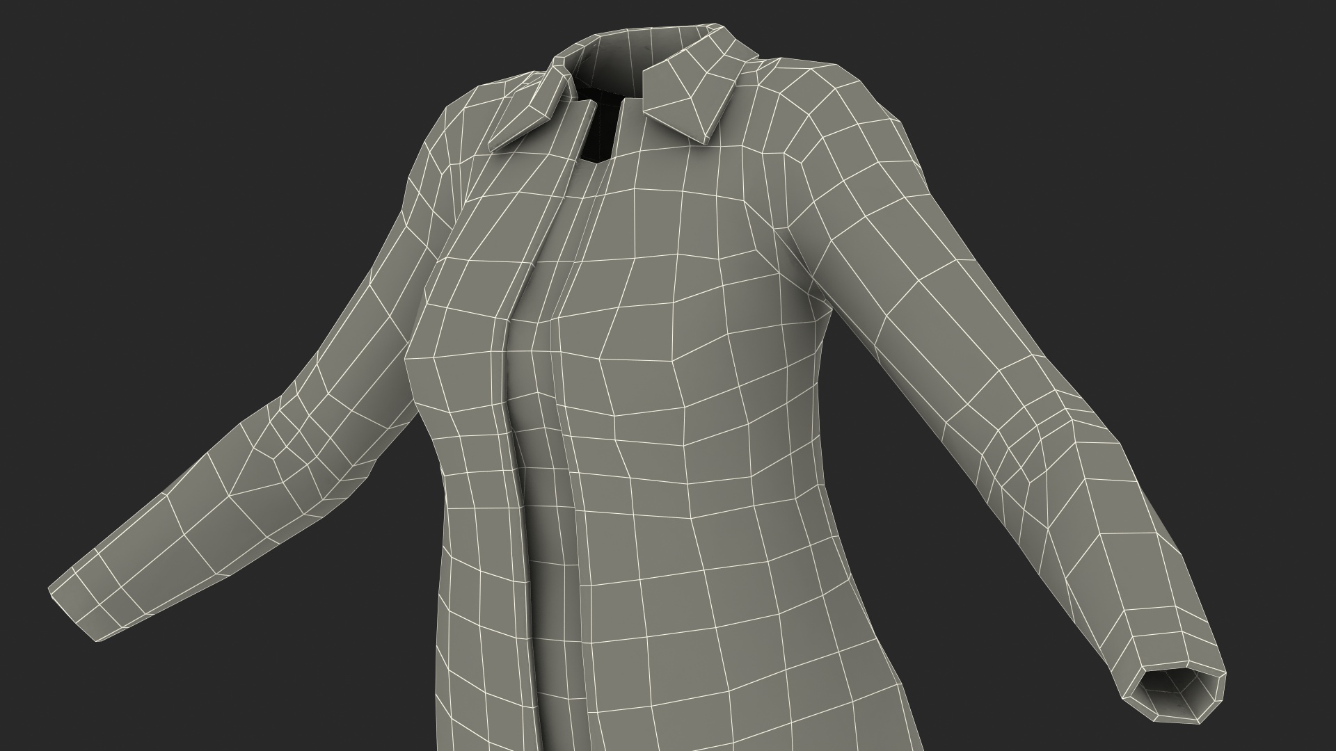3D Casual Clothes Set for Women model
