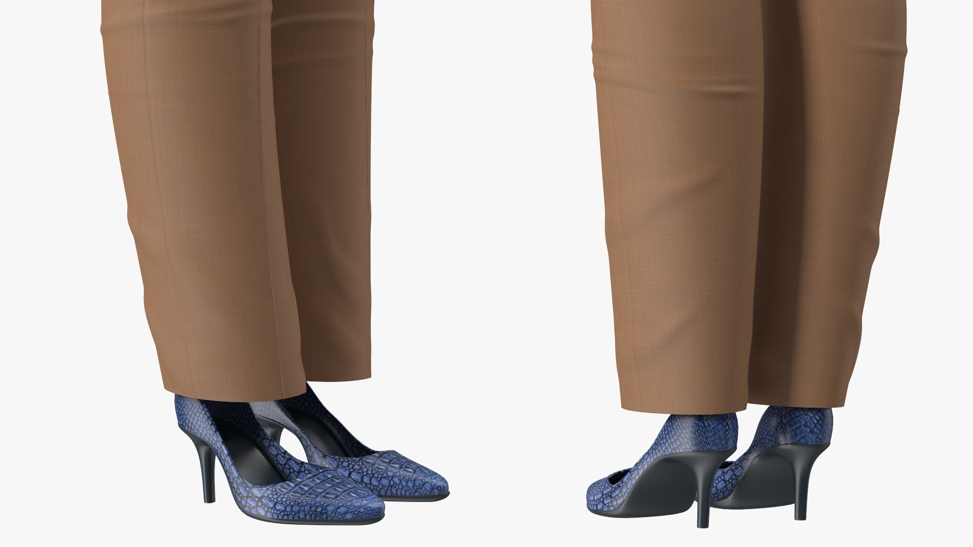 3D Casual Clothes Set for Women model
