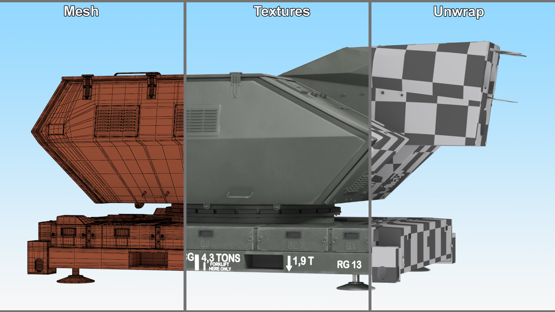 Skynex Laser Air Defense System Green 3D