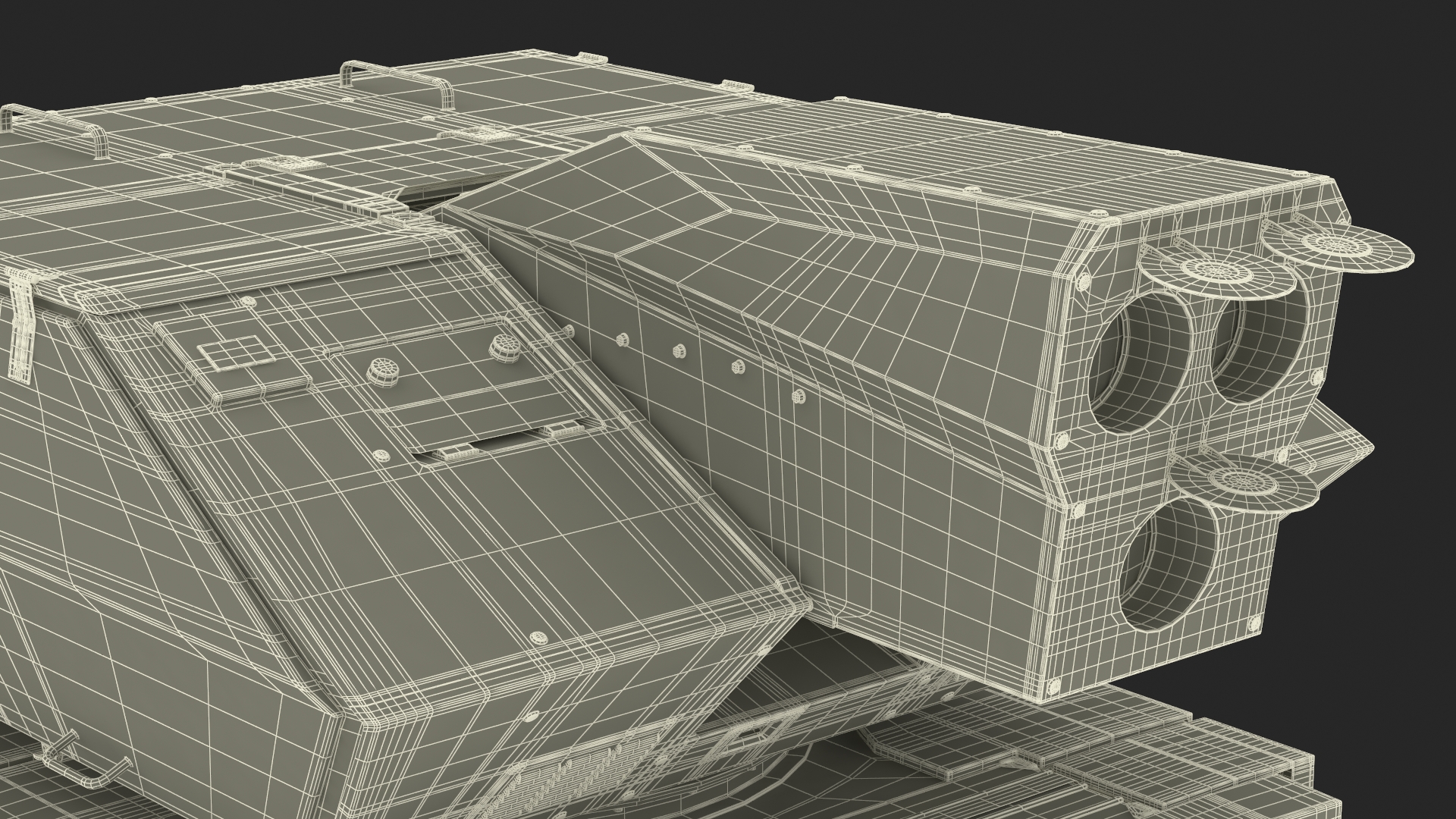 Skynex Laser Air Defense System Green 3D