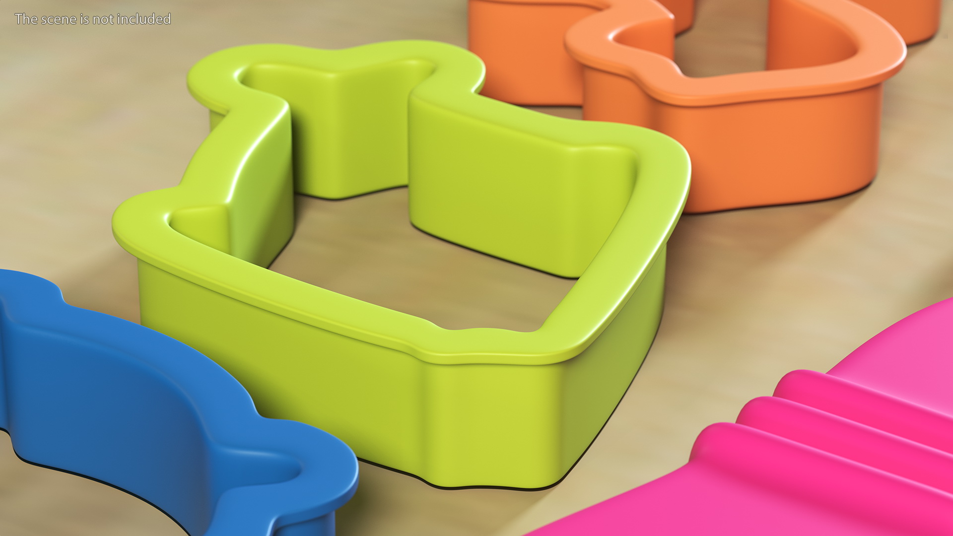 3D Multi Coloured Modelling Clay Blister Set