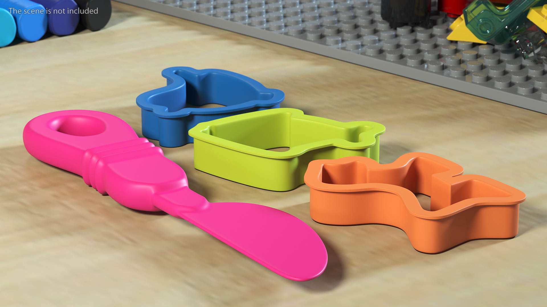3D Multi Coloured Modelling Clay Blister Set