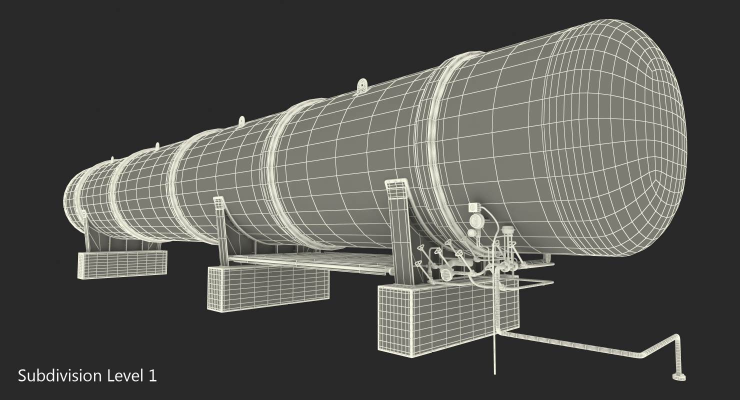 3D LNG Storage Tank