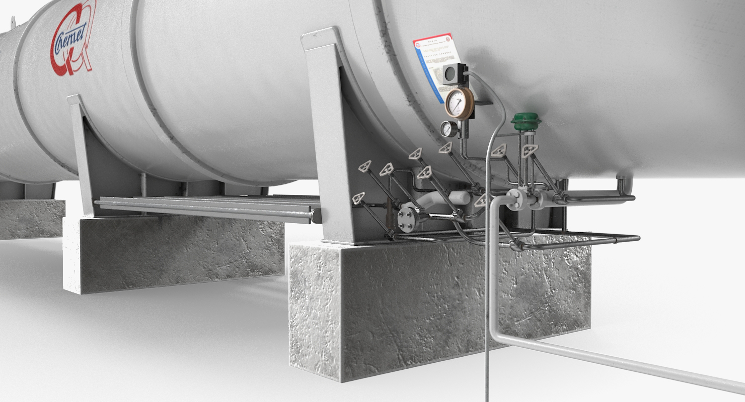 3D LNG Storage Tank