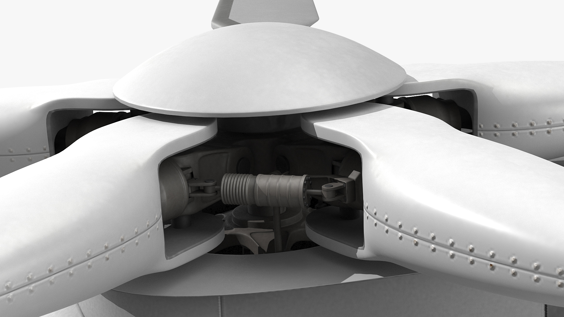 3D Multipurpose Medium Transport Helicopter Rigged for Cinema 4D