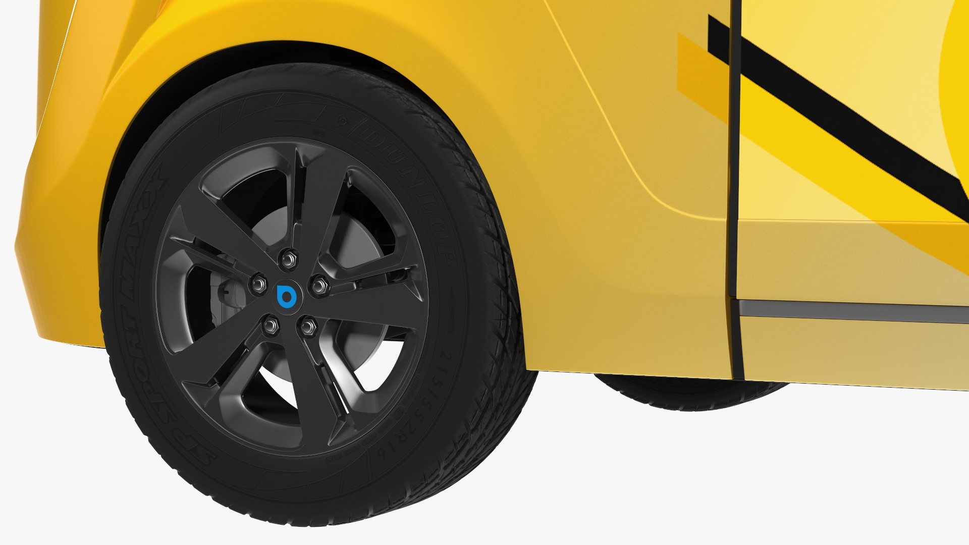 Navya Arma Car Postal Driverless Electric Bus Exterior Only 3D model